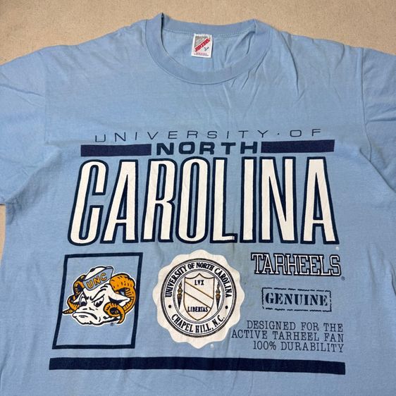 เสื้อยืด 90s Jerzees x Carolina Size L รูปที่ 4