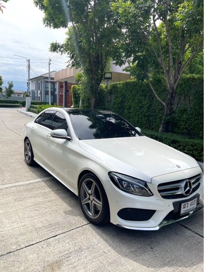 Mercedes-Benz C-Class 2015 C250 Sedan เบนซิน เกียร์อัตโนมัติ ขาว รูปที่ 2