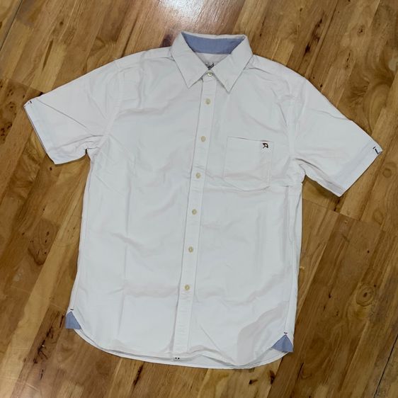 เสื้อเชิ้ต Arnold Palmer ผ้าลินิน สีขาว