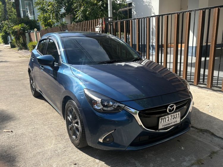 Mazda Mazda 2 2018 1.3 Sports High Plus Sedan เบนซิน ไม่ติดแก๊ส เกียร์อัตโนมัติ น้ำเงิน รูปที่ 2