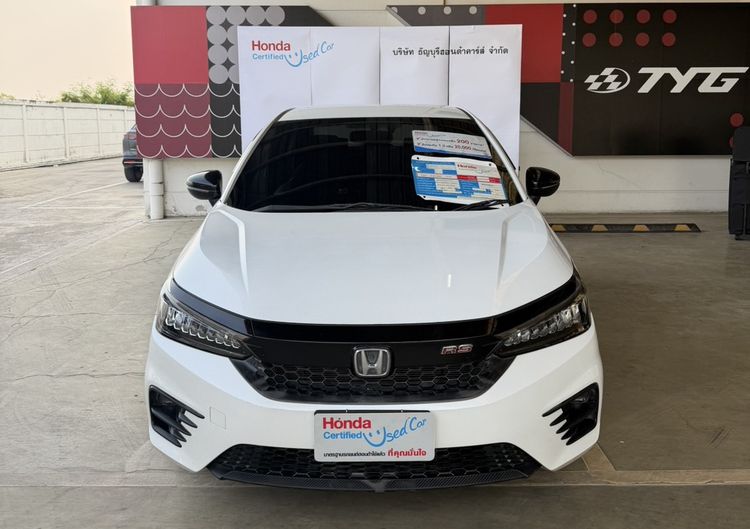 Honda City 2020 1.0 RS Sedan เบนซิน ไม่ติดแก๊ส เกียร์อัตโนมัติ ขาว รูปที่ 2
