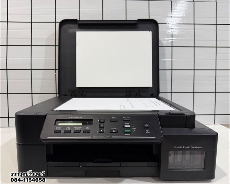 ปริ้นเตอร์Brother DCP-T520W💥พร้อมใช้งาน ✅ Wi-fi 🛜 Direct✅ สภาพดี ปริ้น สแกน ถ่ายเอกสาร ปริ้นสี ปริ้นขาวดำ ปริ้นไร้ขอบ✅ รูปที่ 6