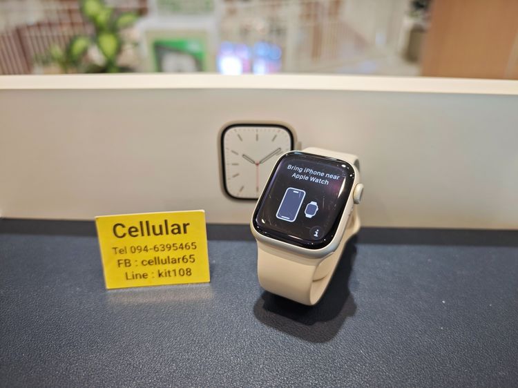 (ติดจอง)Apple Watch Series7 41mm สภาพสวย เครื่องไทย ครบกล่อง รูปที่ 3