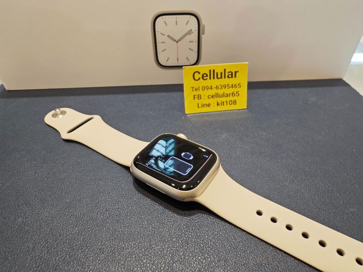 (ติดจอง)Apple Watch Series7 41mm สภาพสวย เครื่องไทย ครบกล่อง รูปที่ 5
