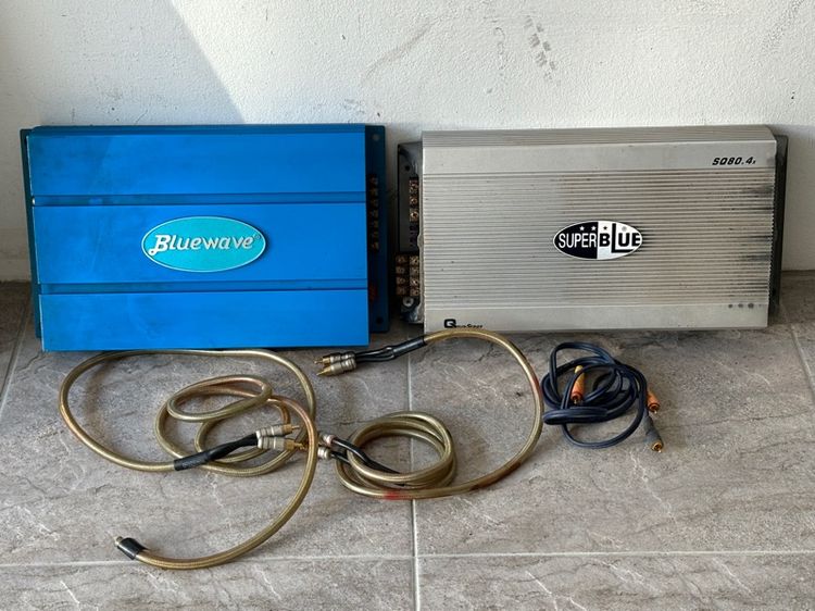 เพาเวอร์แอมป์ ชุดแอมป์ แอมป์ พาวเวอร์แอมป์ Power Amp มือสอง Blue Super Blue Blue wave