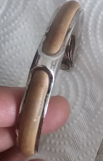 กำไล Hermès สีน้ำตาลเบจ รูปที่ 2