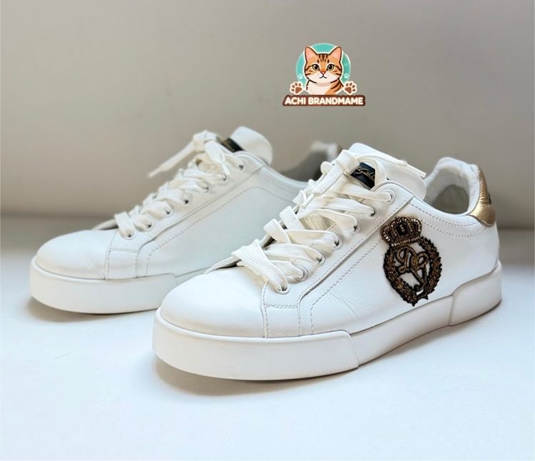 รองเท้าผ้าใบDolceandGabbanaของแท้มือสอง รูปที่ 2