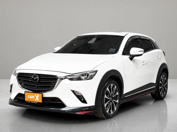 Mazda CX-3 2018 2.0 SP Sedan เบนซิน ไม่ติดแก๊ส เกียร์อัตโนมัติ ขาว