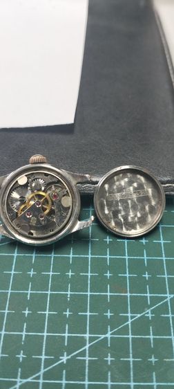 เงินประกันสุภาพสตรี vintage ไขลานนาคหุ้ม ผมอ่านยี่ห้อไม่ออกแต่ใน eBay ขาย 15,000 กว่าบาท เป็นนาฬิกาแบรนด์สวิตซ์ ไขลานเดินได้ปกติ รูปที่ 7