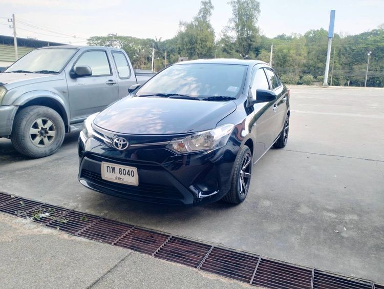 Toyota Vios 2014 1.5 J Sedan เบนซิน เกียร์อัตโนมัติ ดำ รูปที่ 4