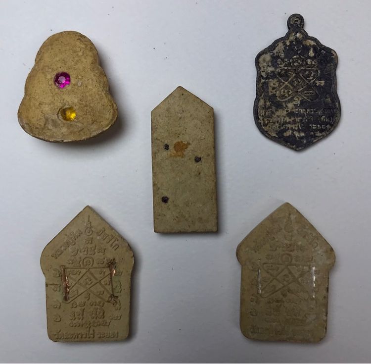 หลวงปู่ทิมปี17ชุดกรรมการห้าองค์พร้อมกล่องเดิมจากวัด รูปที่ 3