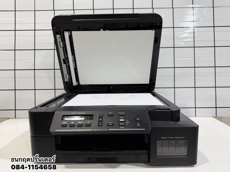 ปริ้นเตอร์Brother DCP-T820DW พร้อมใช้งาน Wi-fi 🛜 สภาพดี ปริ้น สแกน ออโต้ฟรีด ถ่ายเอกสารเป็นชุด ✅ปริ้นหน้า-หลัง อัตโนมัติ รูปที่ 6