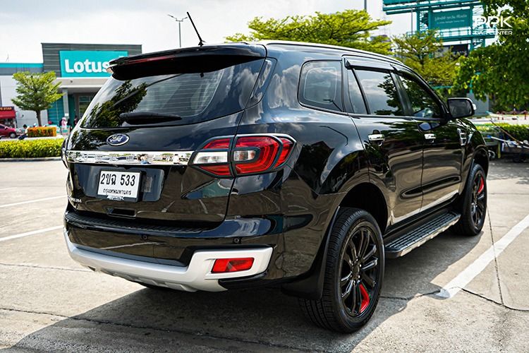 Ford Everest 2021 2.0 Titanium Plus Utility-car เบนซิน ไม่ติดแก๊ส เกียร์อัตโนมัติ ดำ รูปที่ 4