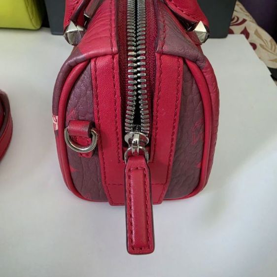 MCM Mini Visetos Boston Bag รูปที่ 2