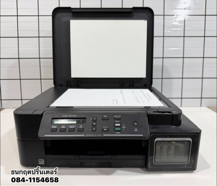 ปริ้นเตอร์ Brother DCP-T510W พร้อมใช้งาน ✅ Wi-fi 🛜 สภาพดีสีออกครบทุกสี  ปริ้น สเเกน ถ่ายเอกสาร อุปกรณ์ครบ รูปที่ 6