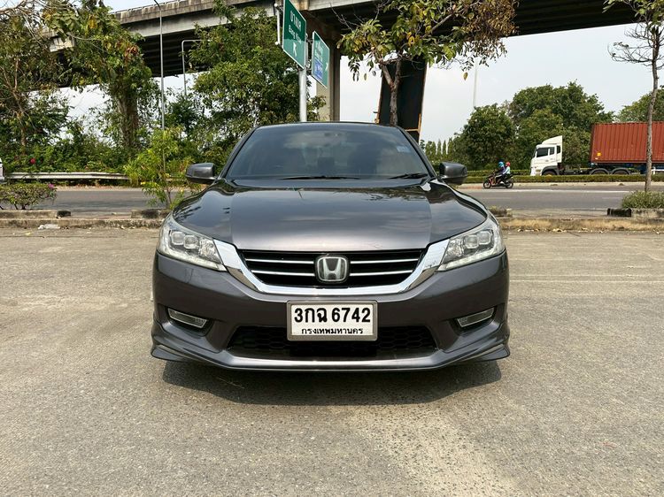 Honda Accord 2013 2.4 Tech Sedan เบนซิน ไม่ติดแก๊ส เกียร์อัตโนมัติ เทา รูปที่ 3