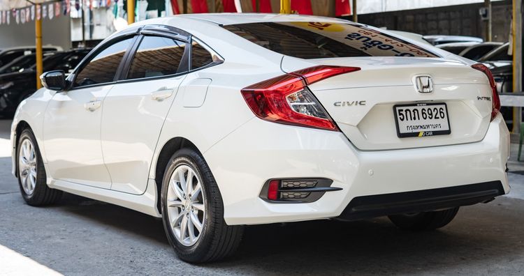 Honda Civic 2016 1.8 E i-VTEC Sedan เบนซิน ไม่ติดแก๊ส เกียร์อัตโนมัติ ขาว รูปที่ 3