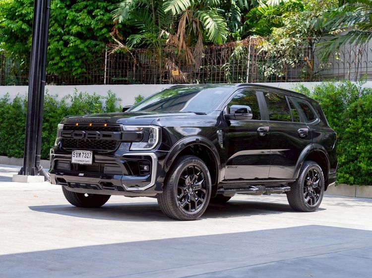 Ford Everest 2024 2.0 Turbo Sport Utility-car ดีเซล ไม่ติดแก๊ส เกียร์อัตโนมัติ ดำ รูปที่ 3