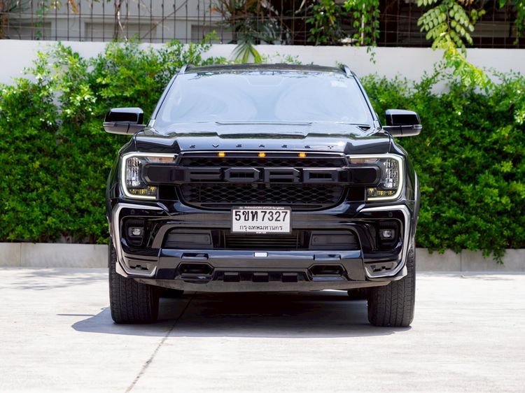 Ford Everest 2024 2.0 Turbo Sport Utility-car ดีเซล ไม่ติดแก๊ส เกียร์อัตโนมัติ ดำ รูปที่ 2