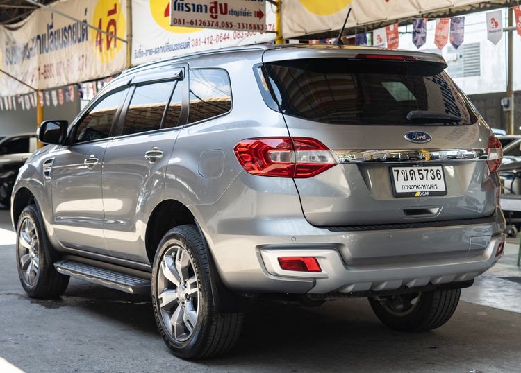 Ford Everest 2018 3.2 Titanium Plus 4WD Utility-car ดีเซล ไม่ติดแก๊ส เกียร์อัตโนมัติ เทา รูปที่ 3