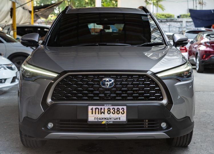 รถ Toyota Corolla Cross 1.8 Hybrid Premium Safety สี เทา