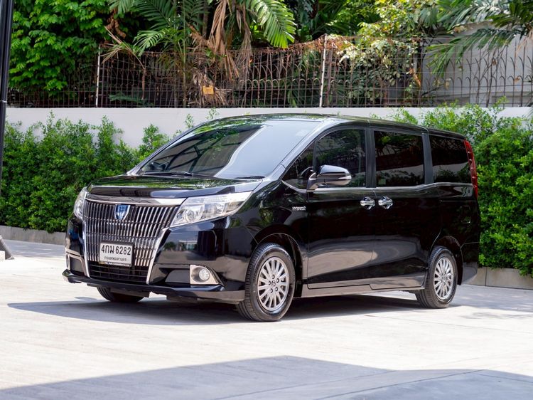 Toyota Esquire 2015 1.8 Hybrid Gi Utility-car ไฮบริด ไม่ติดแก๊ส เกียร์อัตโนมัติ ดำ รูปที่ 3