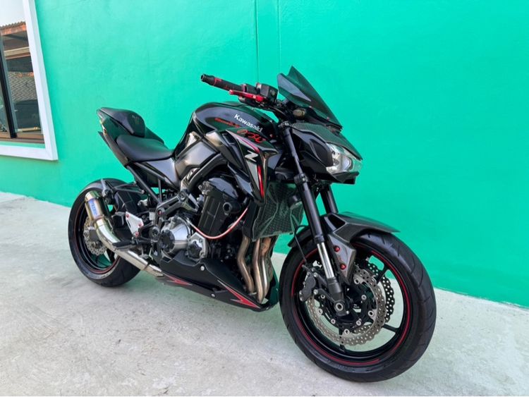 Kawasaki Z900 ABS สี ดำแดง ปี2017 รูปที่ 2