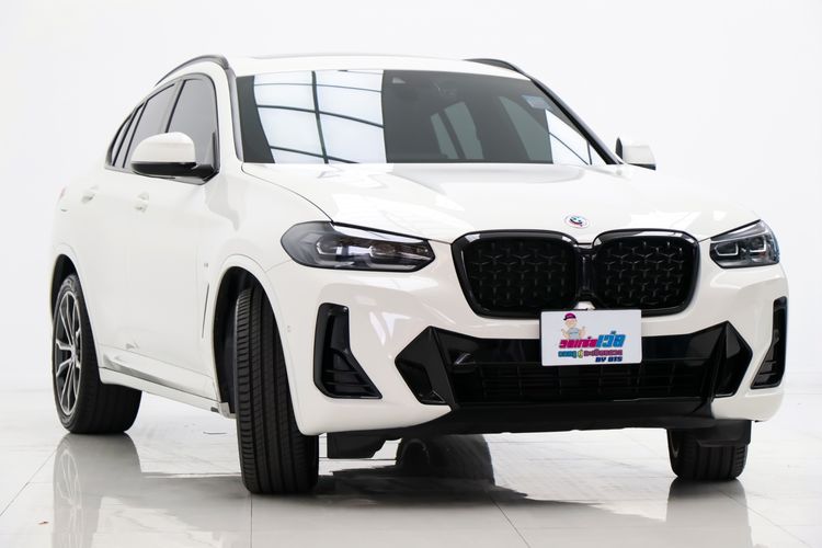 BMW X4 2023 2.0 xDrive20d M Sport 4WD Sedan ดีเซล ไม่ติดแก๊ส เกียร์อัตโนมัติ ขาว รูปที่ 3