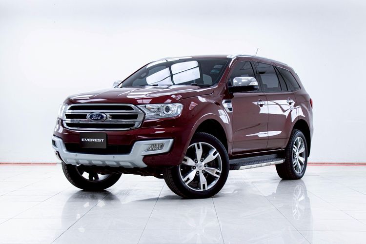 รถ Ford Everest 3.2 Titanium+ 4WD สี แดง