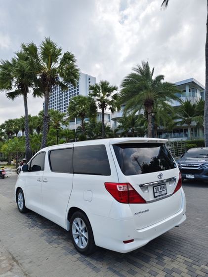 Toyota Alphard 2010 2.4 V Van เบนซิน ไม่ติดแก๊ส เกียร์อัตโนมัติ ขาว รูปที่ 3