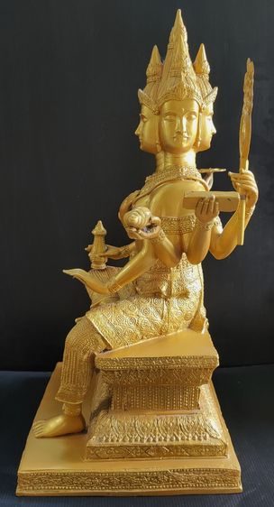 ท้าวมหาพรหม  9 นิ้ว  สูง 21 นิ้ว สูงใหญ่ รูปที่ 7