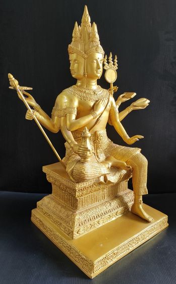 ท้าวมหาพรหม  9 นิ้ว  สูง 21 นิ้ว สูงใหญ่ รูปที่ 3