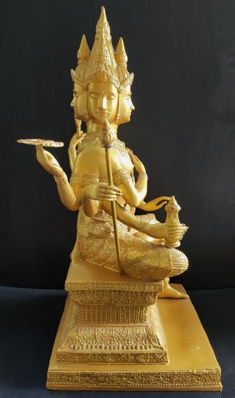 ท้าวมหาพรหม  9 นิ้ว  สูง 21 นิ้ว สูงใหญ่ รูปที่ 6