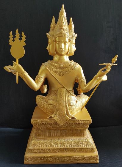 ท้าวมหาพรหม  9 นิ้ว  สูง 21 นิ้ว สูงใหญ่ รูปที่ 5