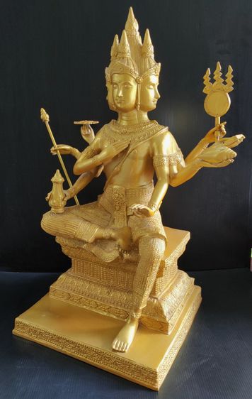 ท้าวมหาพรหม  9 นิ้ว  สูง 21 นิ้ว สูงใหญ่ รูปที่ 4