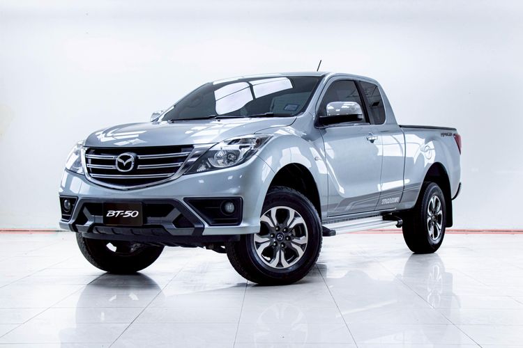 รถ Mazda BT-50 Pro 2.2 Hi-Racer สี เทา