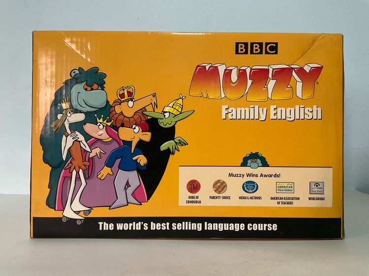 ของเล่นเสริมทักษะและการเรียนรู้ BBC MUZZY Family English ชุดใหญ่ ครบกล่อง