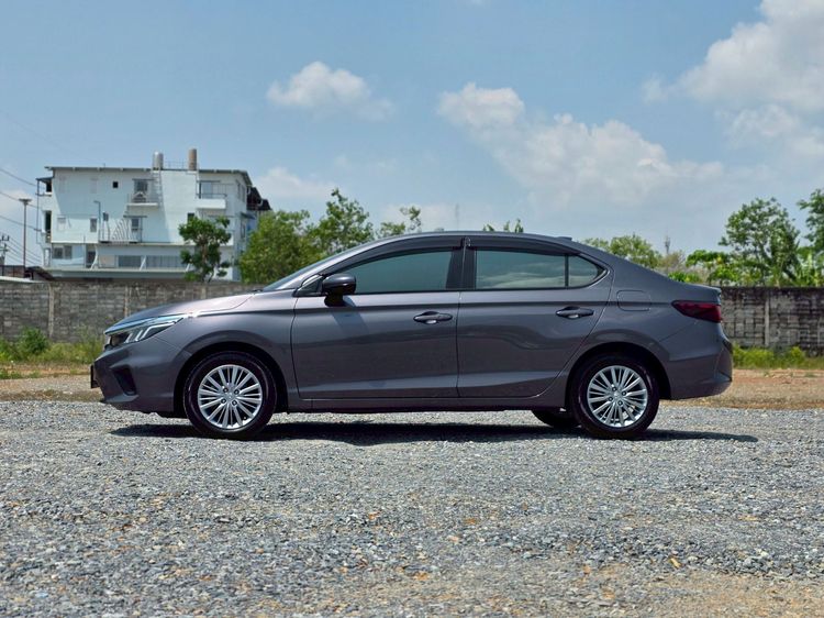 Honda City 2020 1.0 V Sedan เบนซิน ไม่ติดแก๊ส เกียร์อัตโนมัติ เทา รูปที่ 3