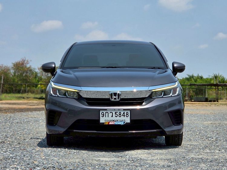 Honda City 2020 1.0 V Sedan เบนซิน ไม่ติดแก๊ส เกียร์อัตโนมัติ เทา รูปที่ 2
