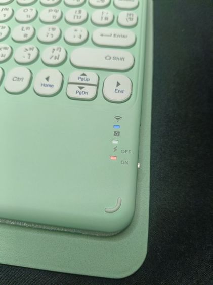 เคสคีย์บอร์ด iPad Air 4 5  Pro 11" พร้อมทัชแพด สีเขียวมิ้นท์ สภาพนางฟ้า รูปที่ 11