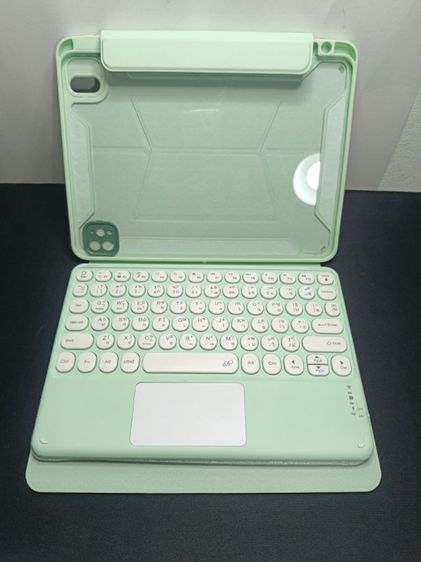 เคสคีย์บอร์ด iPad Air 4 5  Pro 11" พร้อมทัชแพด สีเขียวมิ้นท์ สภาพนางฟ้า รูปที่ 2