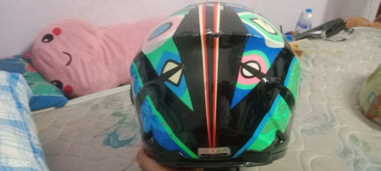 หมวกกันน็อค Real Helmets รุ่น Falcon ลาย Buriram.  รูปที่ 3