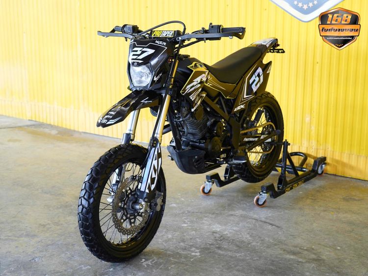 Kawasaki D-Tracker 150 จดปี 2017 สภาพดีมาก