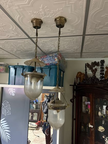 ไฟระย้ามือสองสภาพดีไม่มีแตกร้าว รูปที่ 2