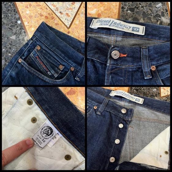 📌DIESEL👖 Made in Italy 🇮🇹  เอว32-33 รูปที่ 5