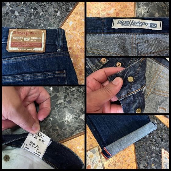📌DIESEL👖 Made in Italy 🇮🇹  เอว32-33 รูปที่ 6