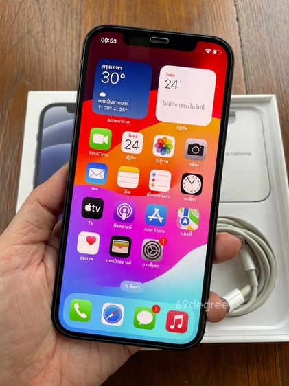 iPhone 12 64GB สี Black รูปที่ 3