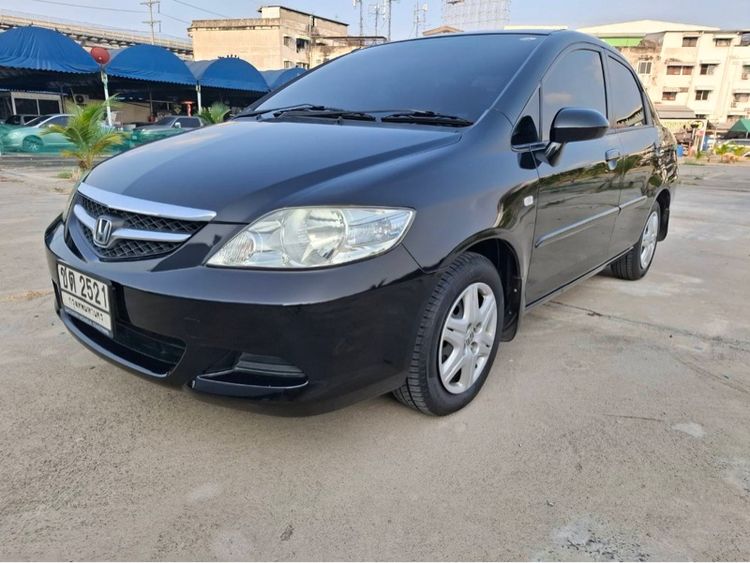 Honda City 2006 1.5 ZX V VTEC Sedan เบนซิน ไม่ติดแก๊ส เกียร์อัตโนมัติ ดำ รูปที่ 2