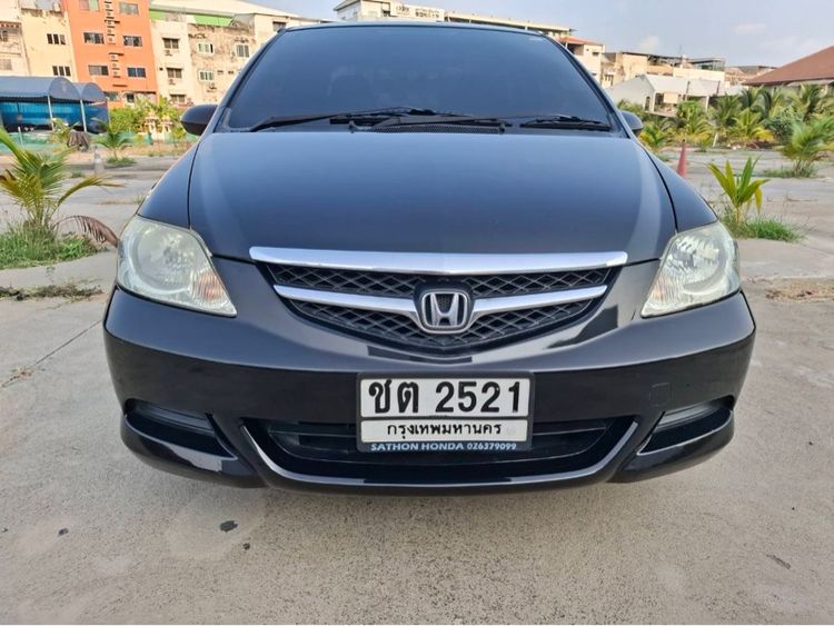 Honda City 2006 1.5 ZX V VTEC Sedan เบนซิน ไม่ติดแก๊ส เกียร์อัตโนมัติ ดำ รูปที่ 3