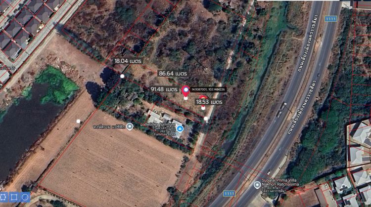 ขายที่ดินแปลงสวย ทำเลศักยภาพสูง ตั้งอยู่บนถนนบายพาส สาย ฉ (นครราชสีมา) เดินทางสะดวก เชื่อมต่อหลายเส้นทาง ใกล้ตลาด โรงเรียนนานาชาติ รูปที่ 2
